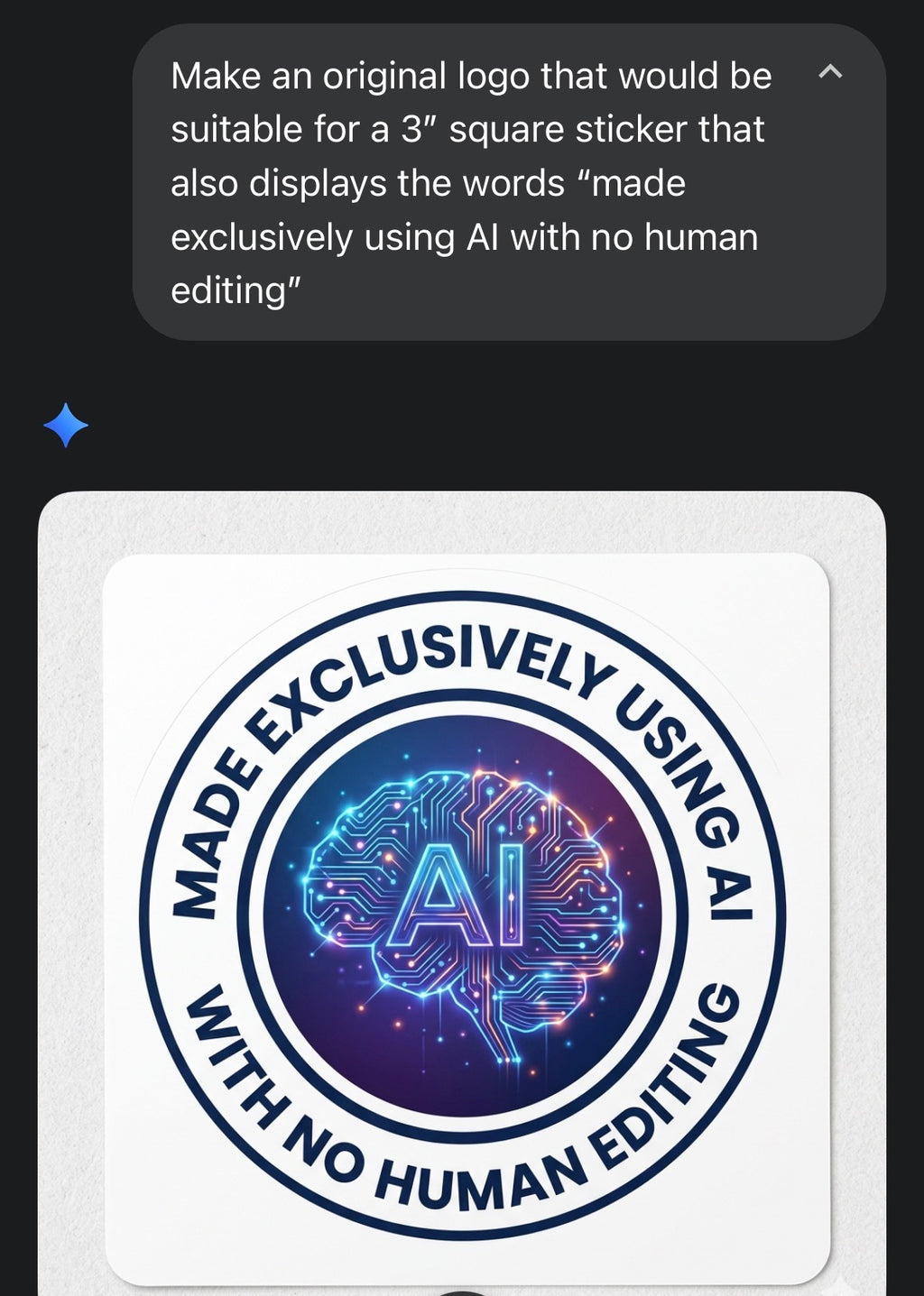 Made by AI - 3" nonshiny