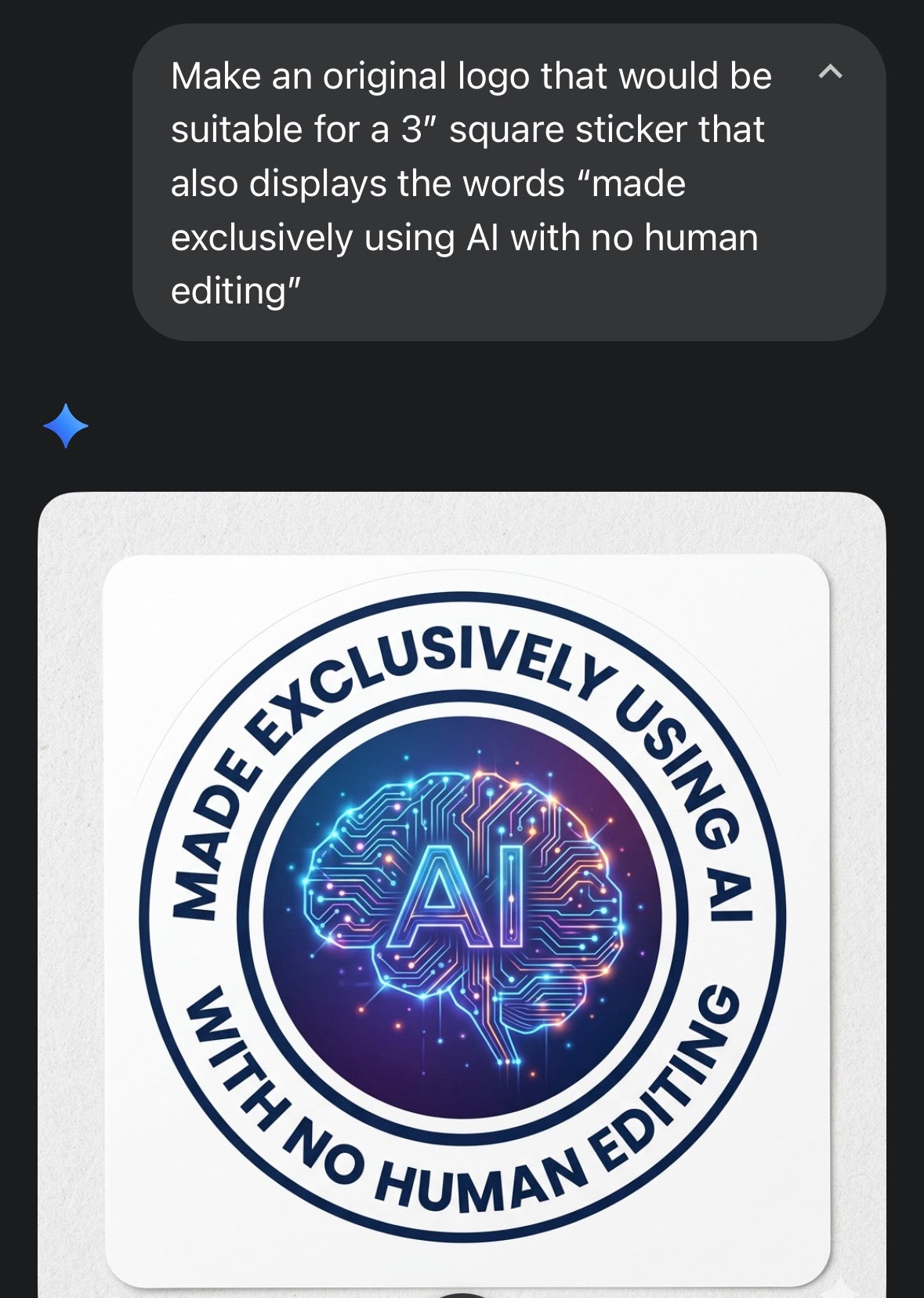 Made by AI - 3" nonshiny
