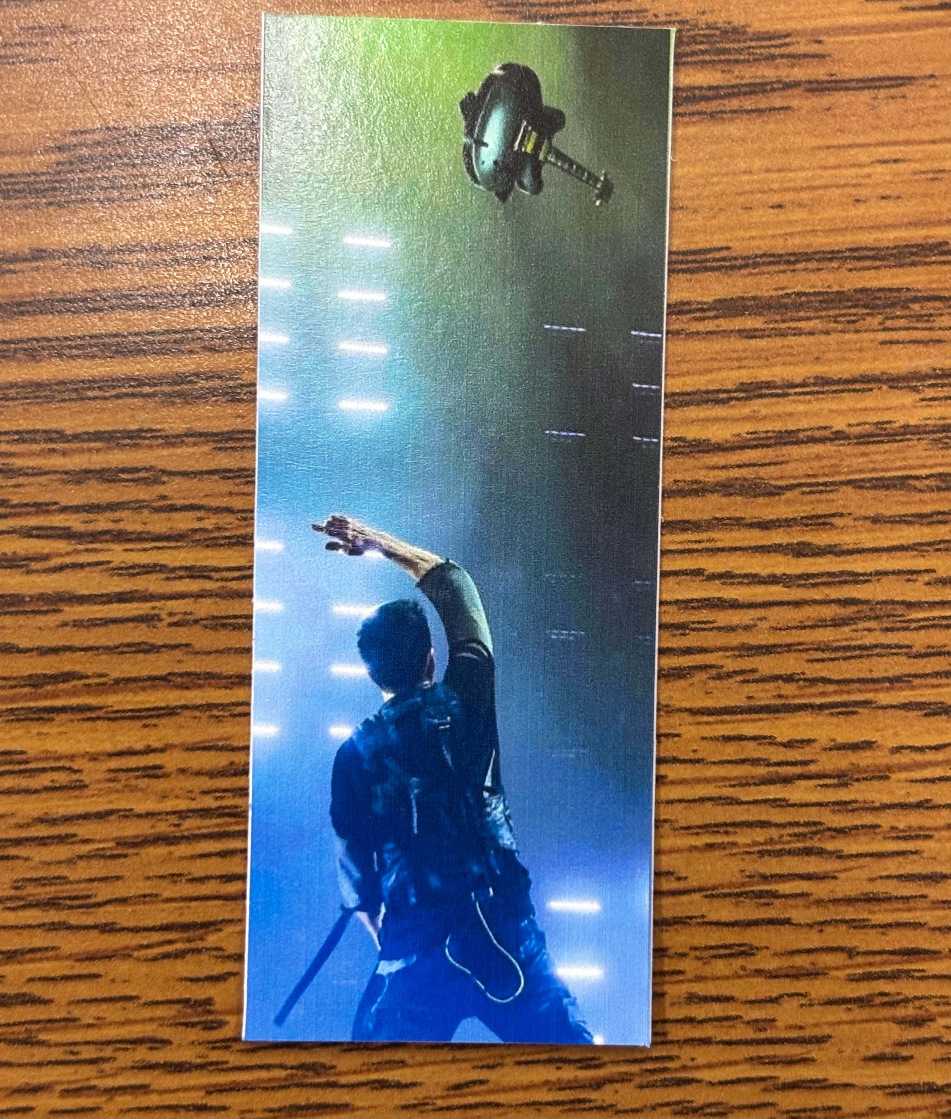 NIN Trent's Peel It Back Guitar Toss - 3"x1" nonshiny