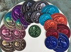 DHTP Octo Coin Slaps - 3” and 2"- Many Shades of Octo