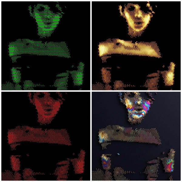 Mariqueen in Dots and Dashes - 4 variants - 3”