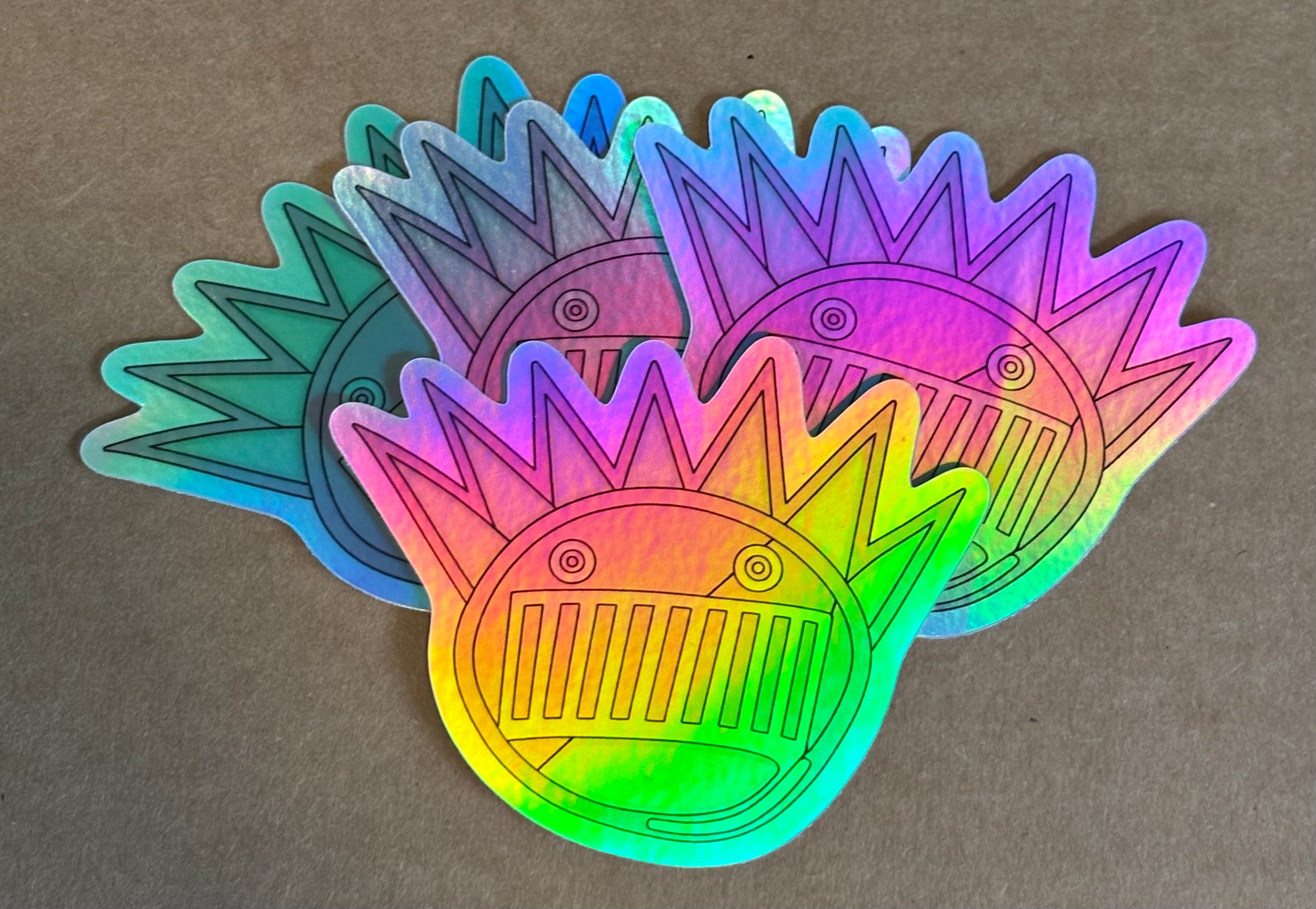 Ween 3” Holographic Springtime Battle Boog