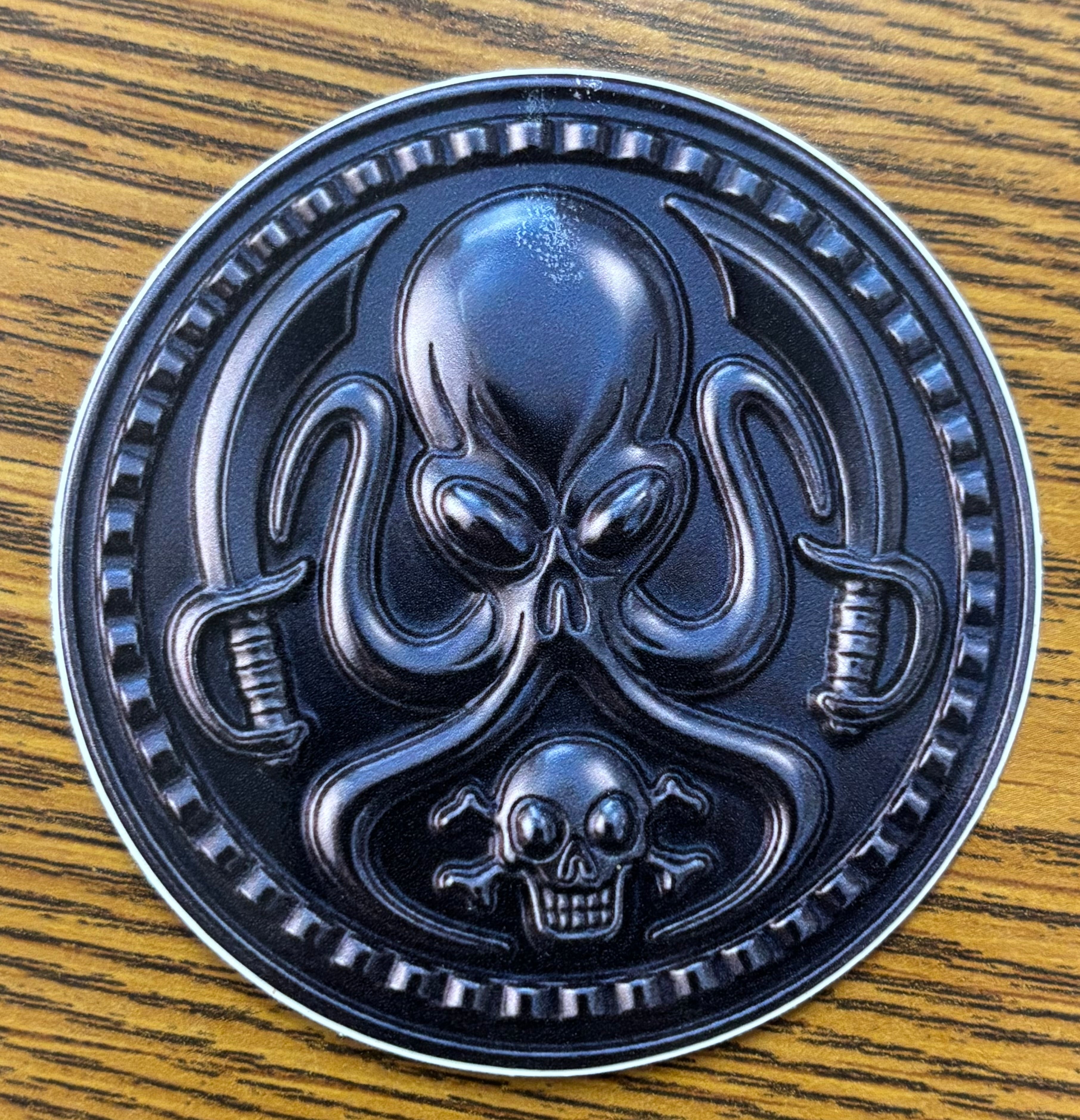 DHTP Octo Coin Slaps - 3” and 2"- Many Shades of Octo