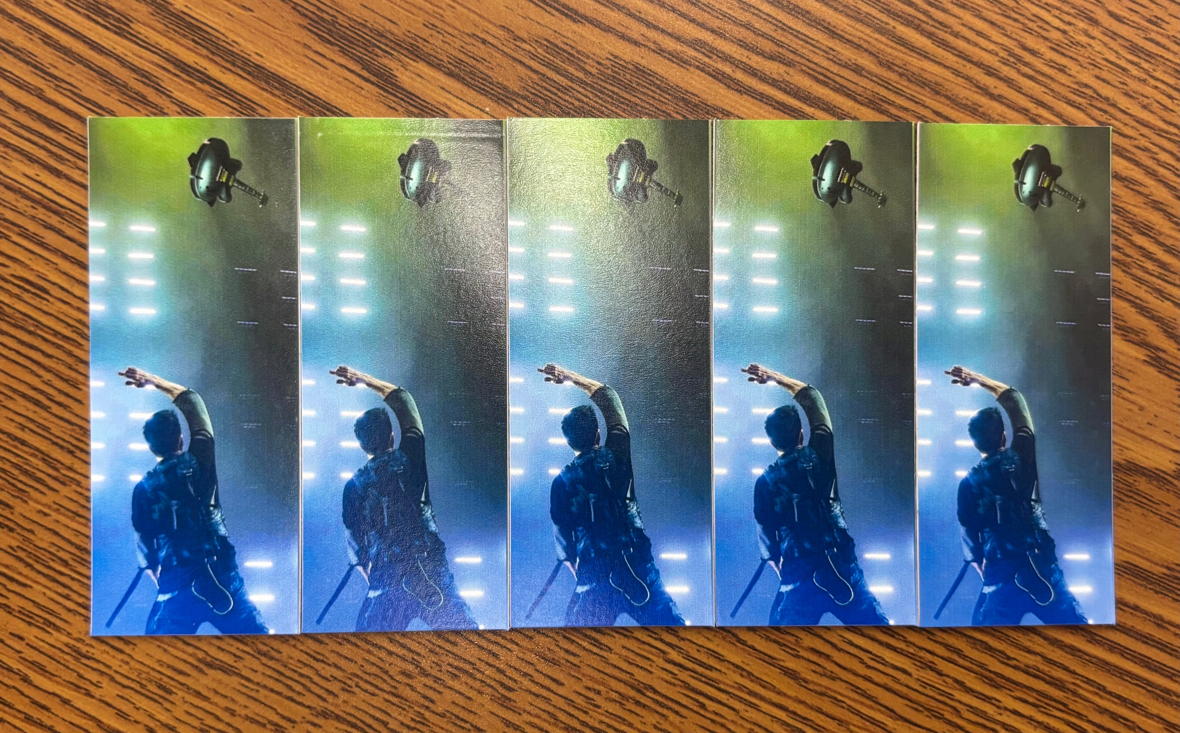 NIN Trent's Peel It Back Guitar Toss - 3"x1" nonshiny