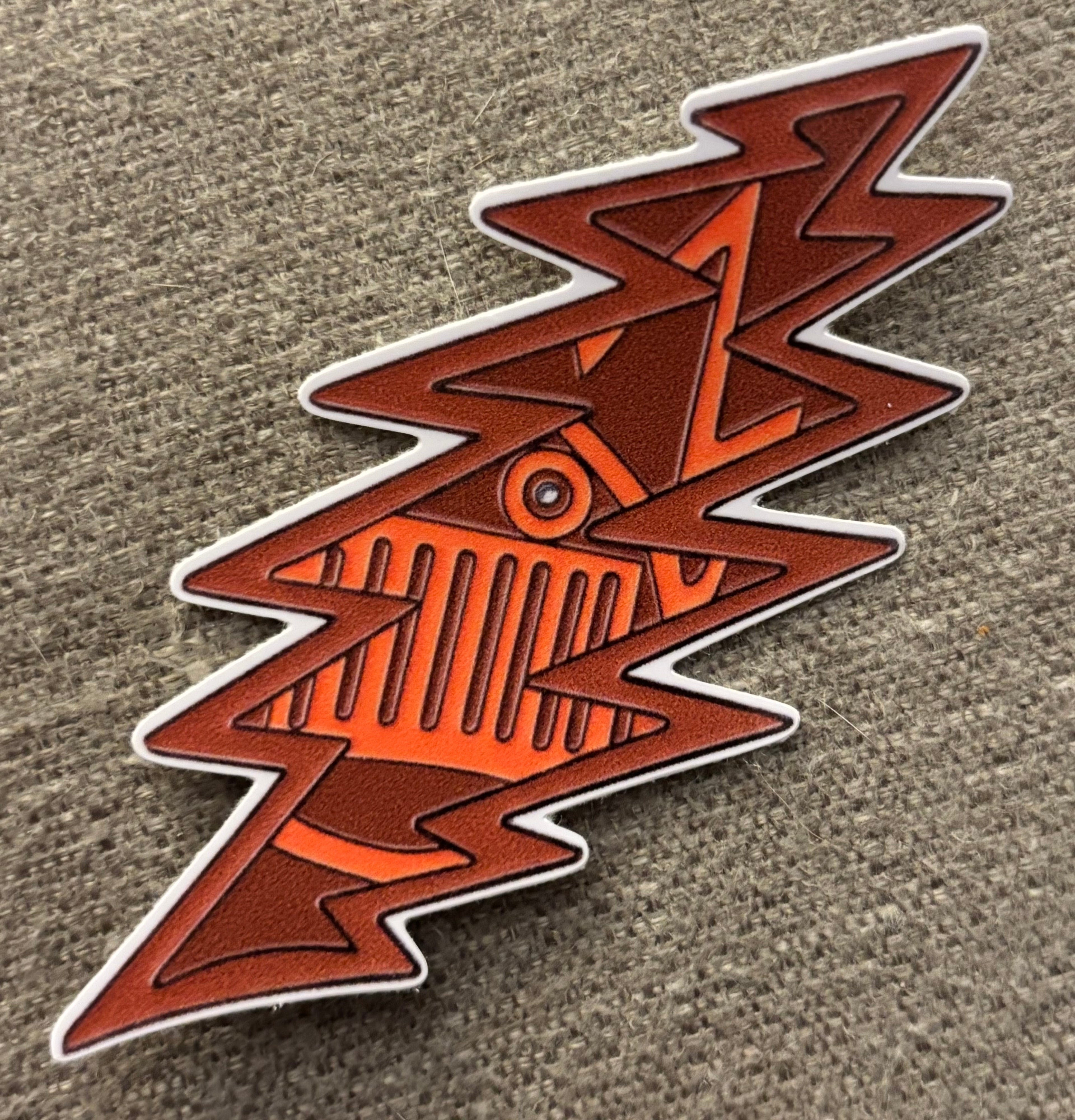 Ween x Grateful Dead: Boog Bolts 4-Ways 3"