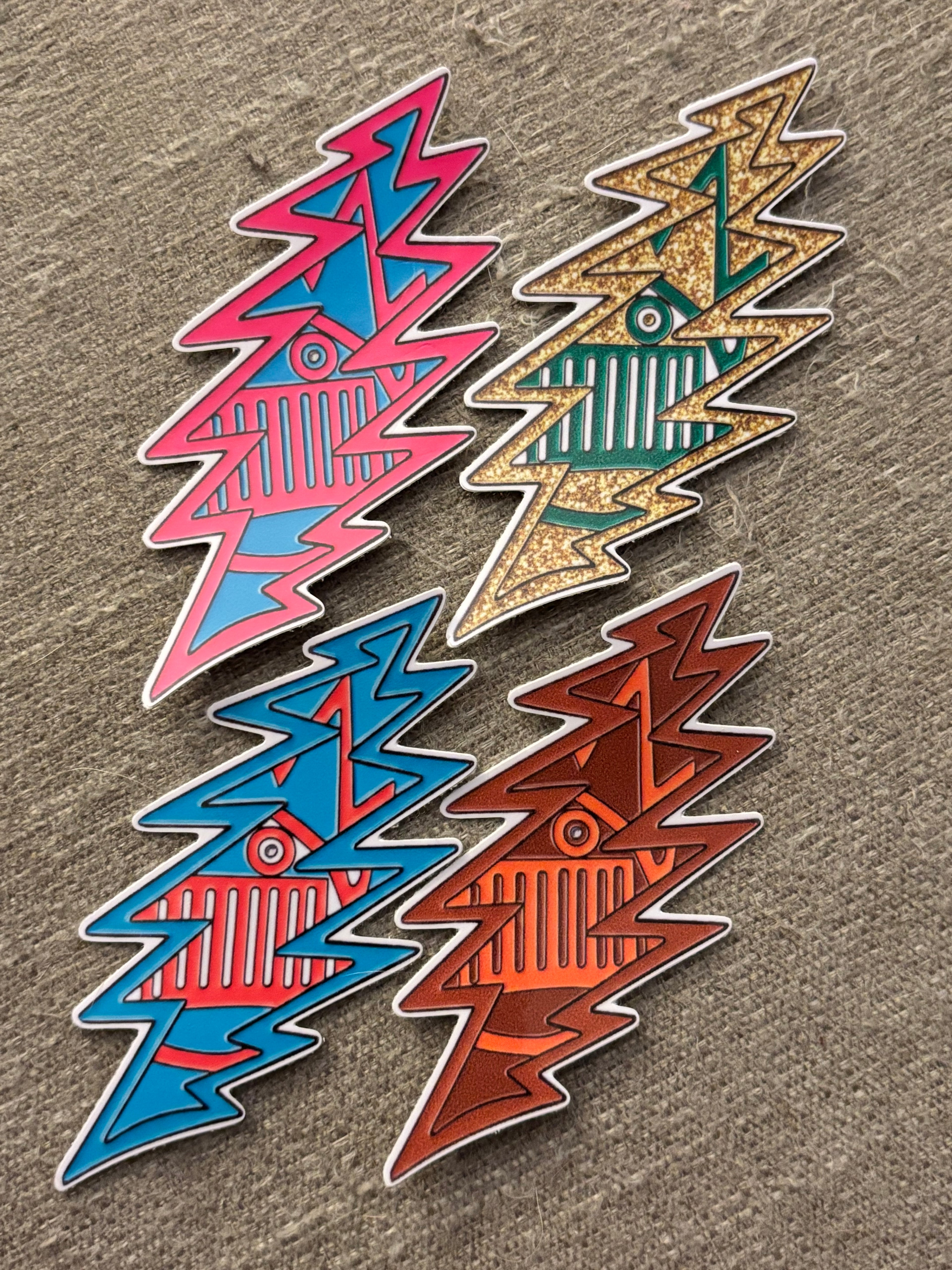 Ween x Grateful Dead: Boog Bolts 4-Ways 3"
