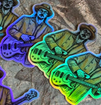 Rustic Claypool in Yellow - 2.5" die cut - Holographic