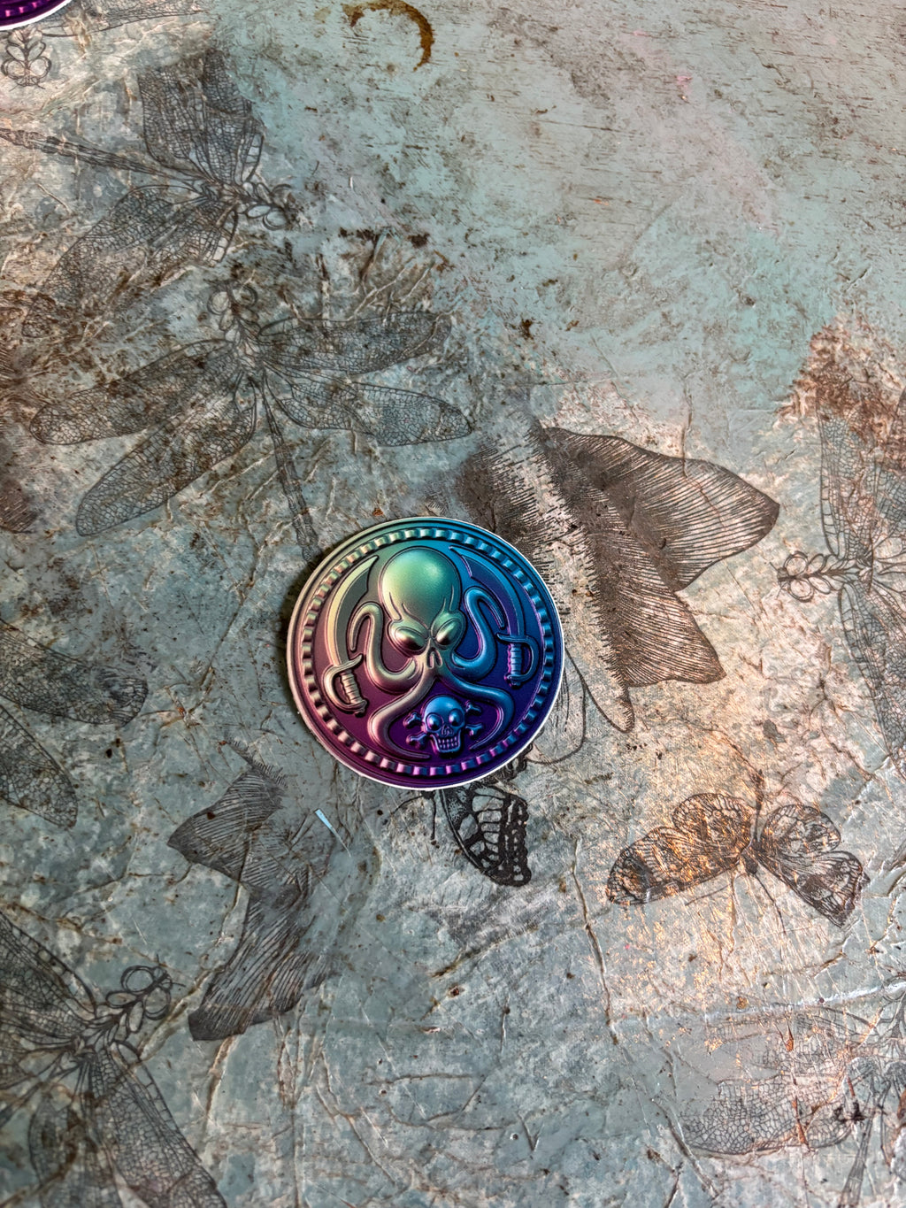 DHTP Octo Coin Slaps - 3” and 2"- Many Shades of Octo
