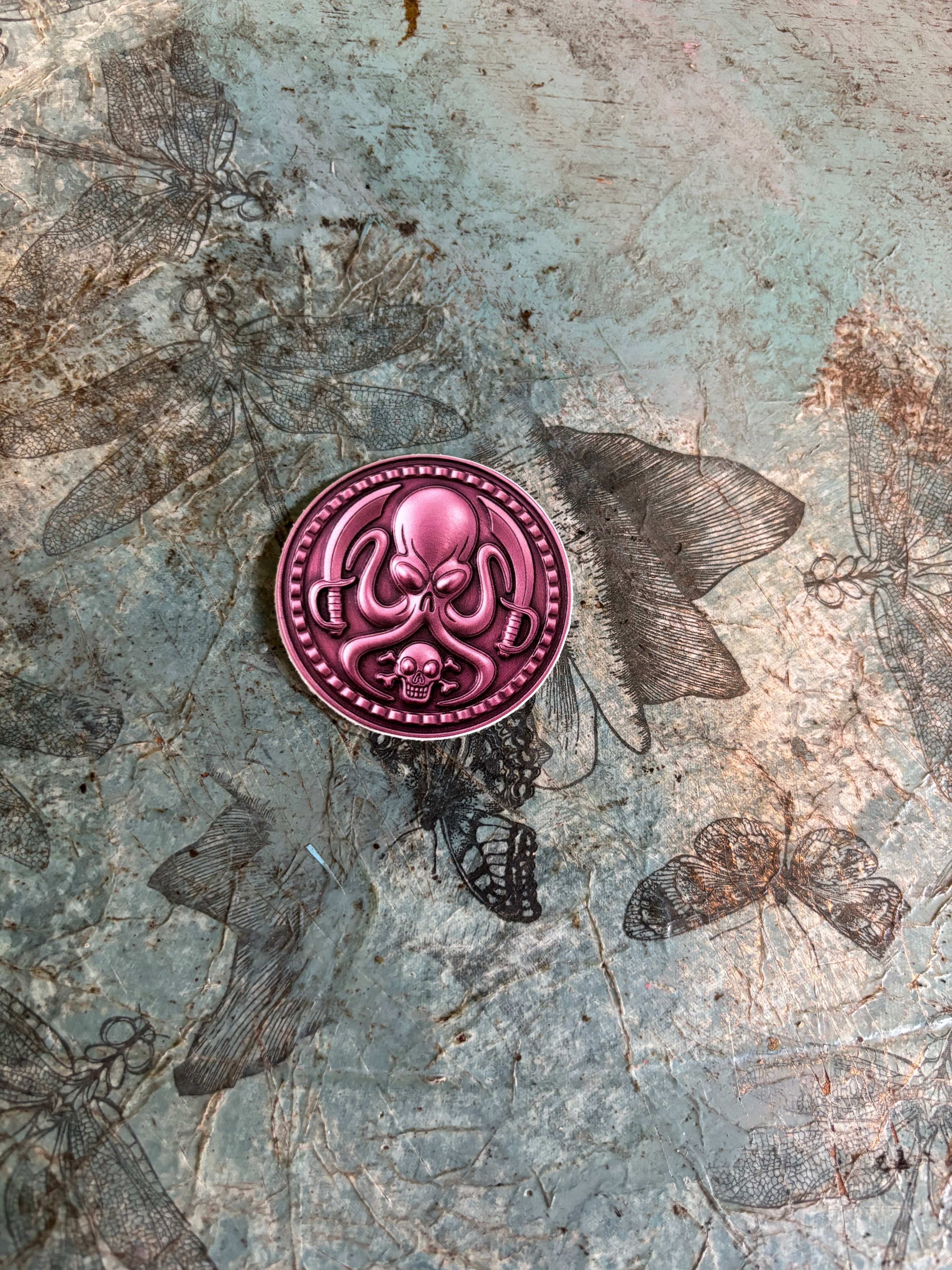 DHTP Octo Coin Slaps - 3” and 2"- Many Shades of Octo