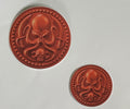 DHTP Octo Orange Coin Slaps - 3” and 2" Sizes