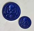 DHTP Octo Blue Coin Slaps - 3” and 2" Sizes