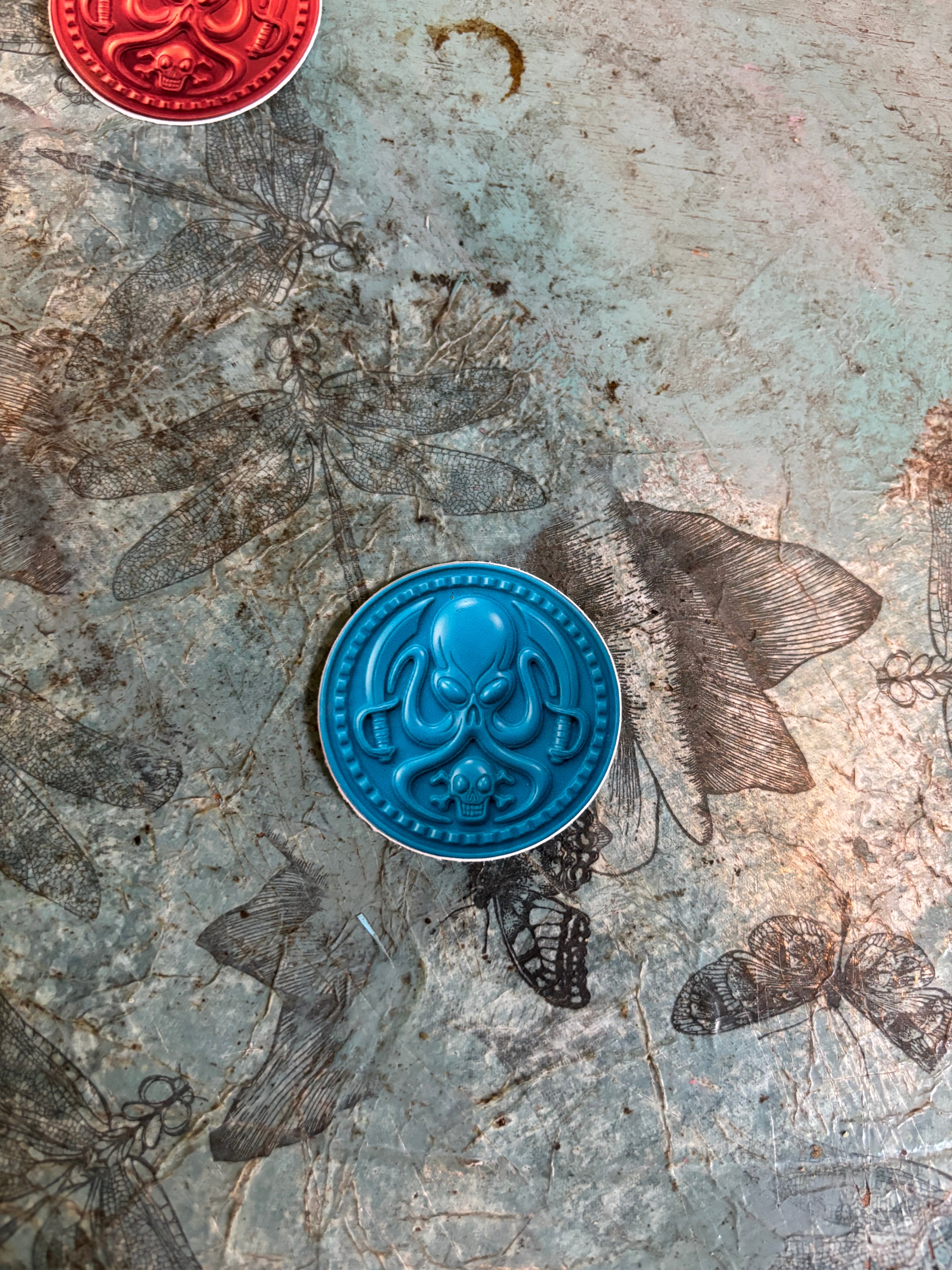DHTP Octo Coin Slaps - 3” and 2"- Many Shades of Octo