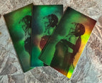 Full MariQUEEN in Holographic Green - 4" x 2"