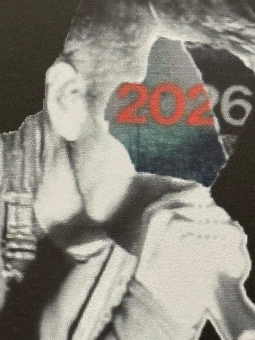 Trent Reznor 2026: A Man with A Microphone 3” nonshiny and shiny squares