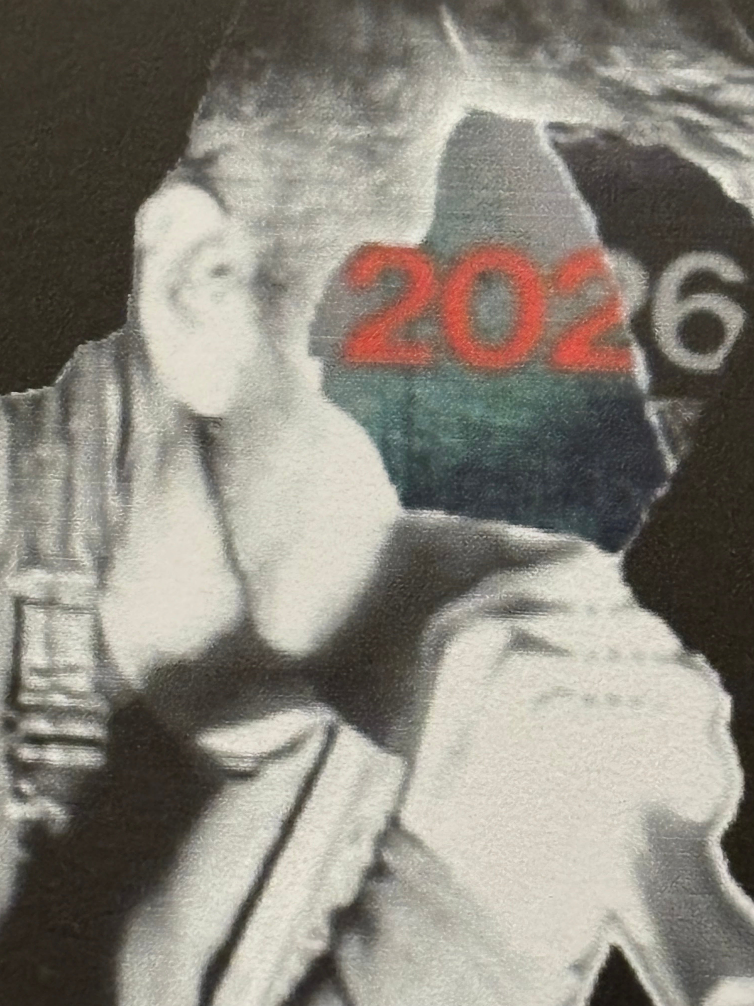 Trent Reznor 2026: A Man with A Microphone 3” nonshiny and shiny squares