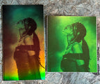 Full MariQUEEN in Holographic Green - 4" x 2"