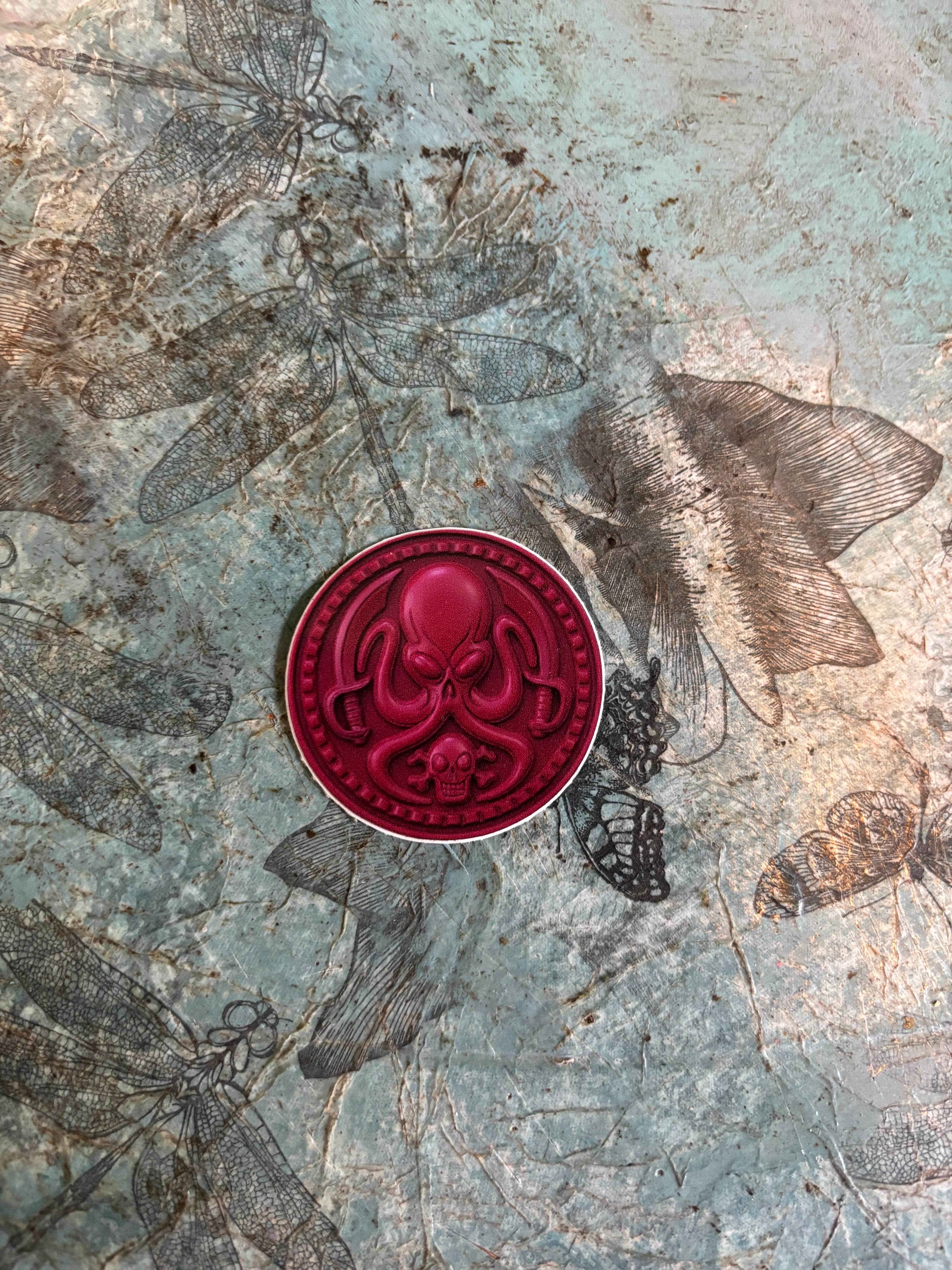 DHTP Octo Coin Slaps - 3” and 2"- Many Shades of Octo