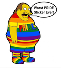 PRIDE 2026 Drop #14: (Pre-Order) Worst PRIDE Sticker Ever!!