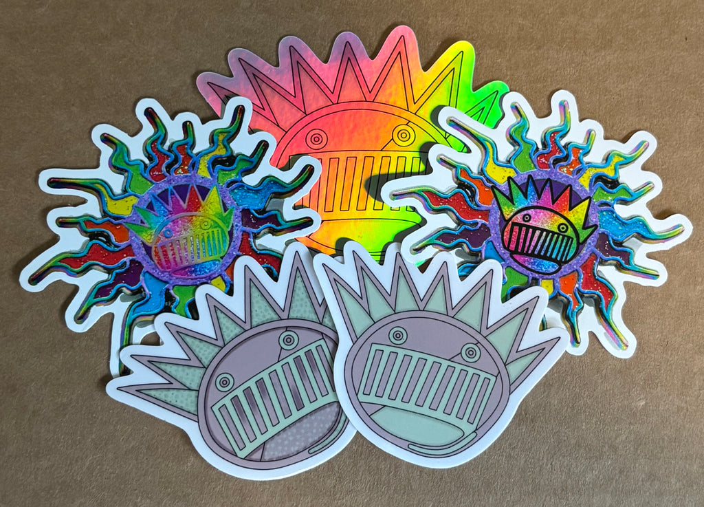 Ween 3” Holographic Springtime Battle Boog