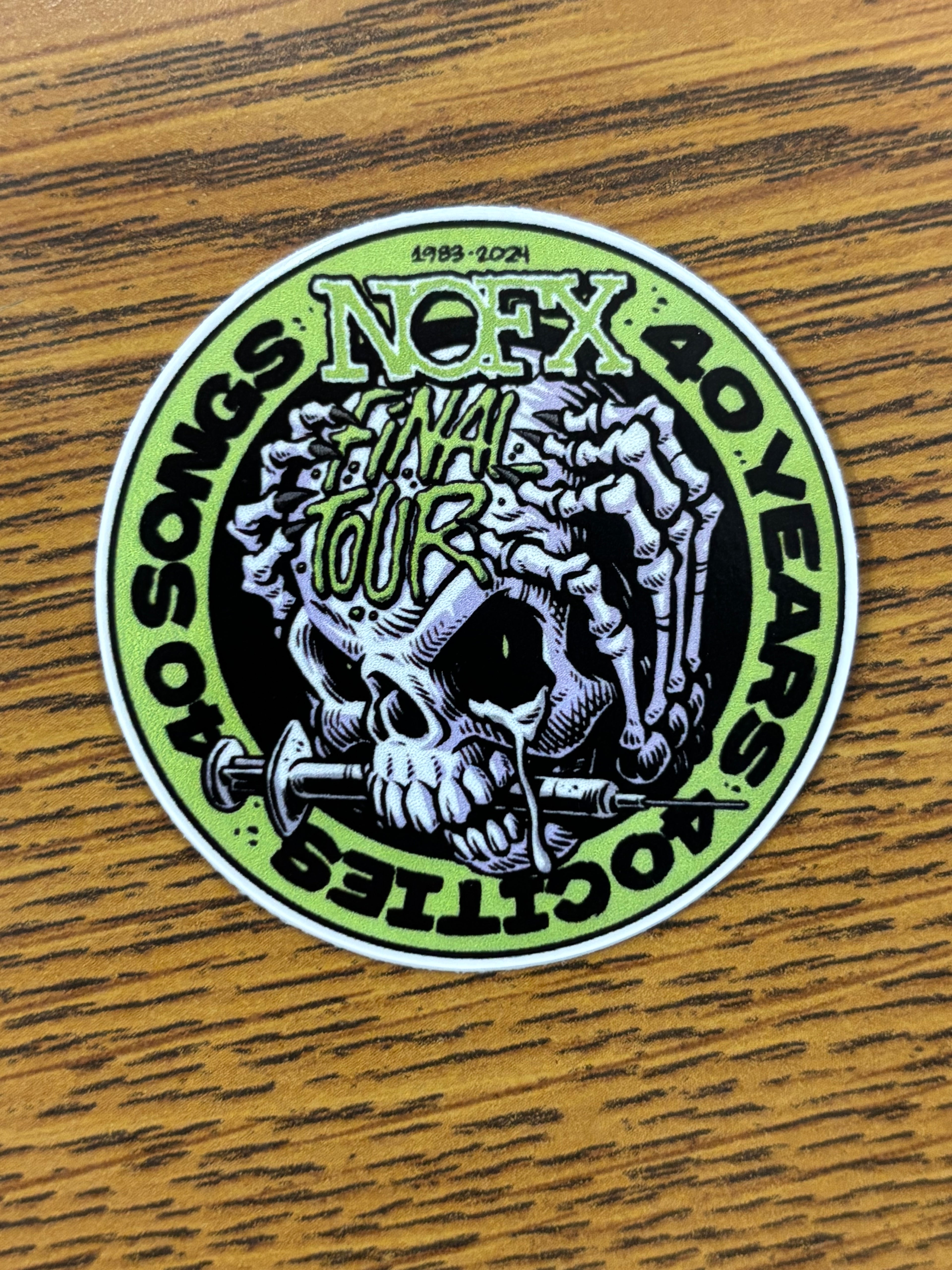 NOFX: 40 Years, 40 Cities, 40 Lawsuits 2"