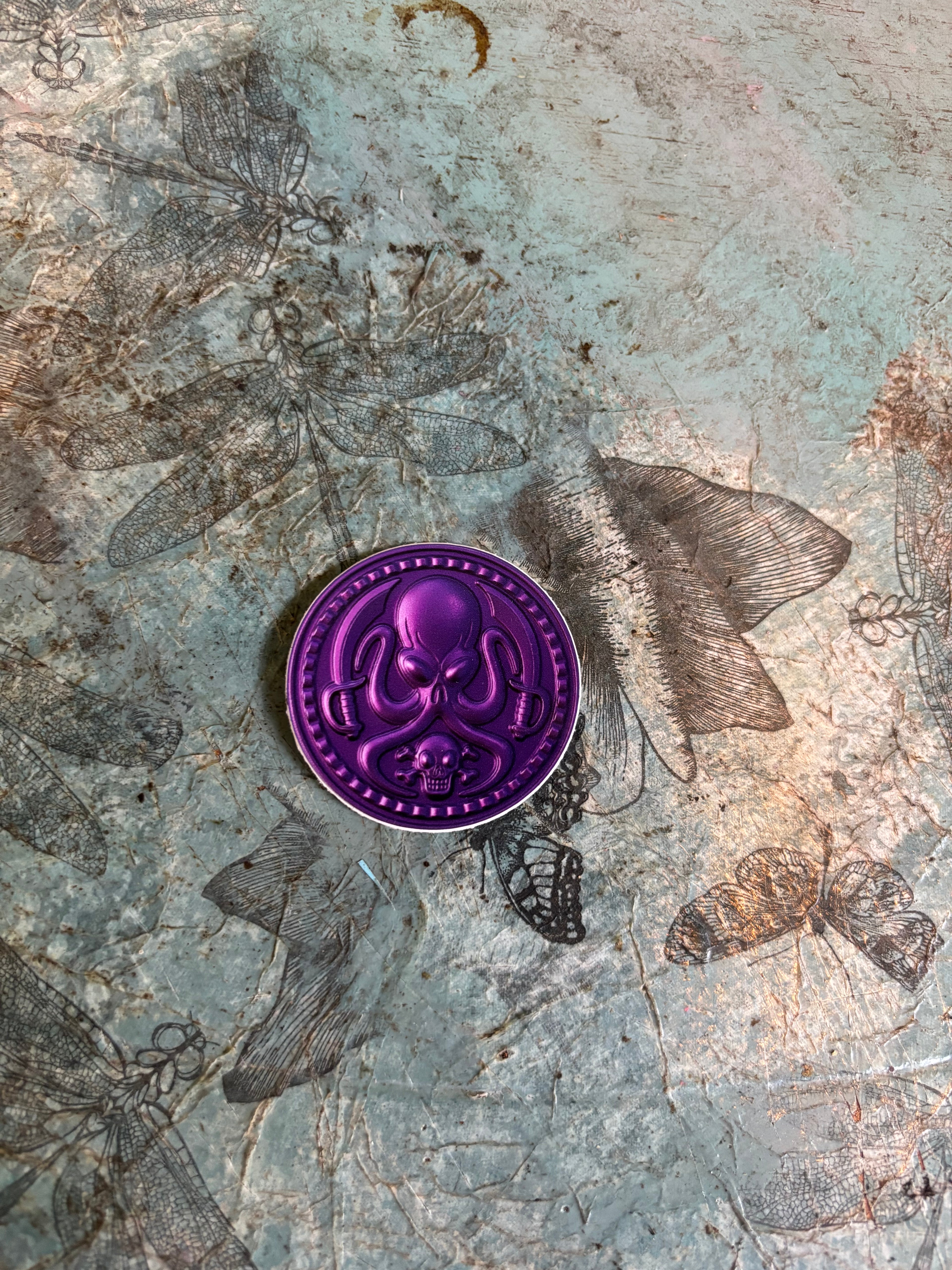DHTP Octo Coin Slaps - 3” and 2"- Many Shades of Octo
