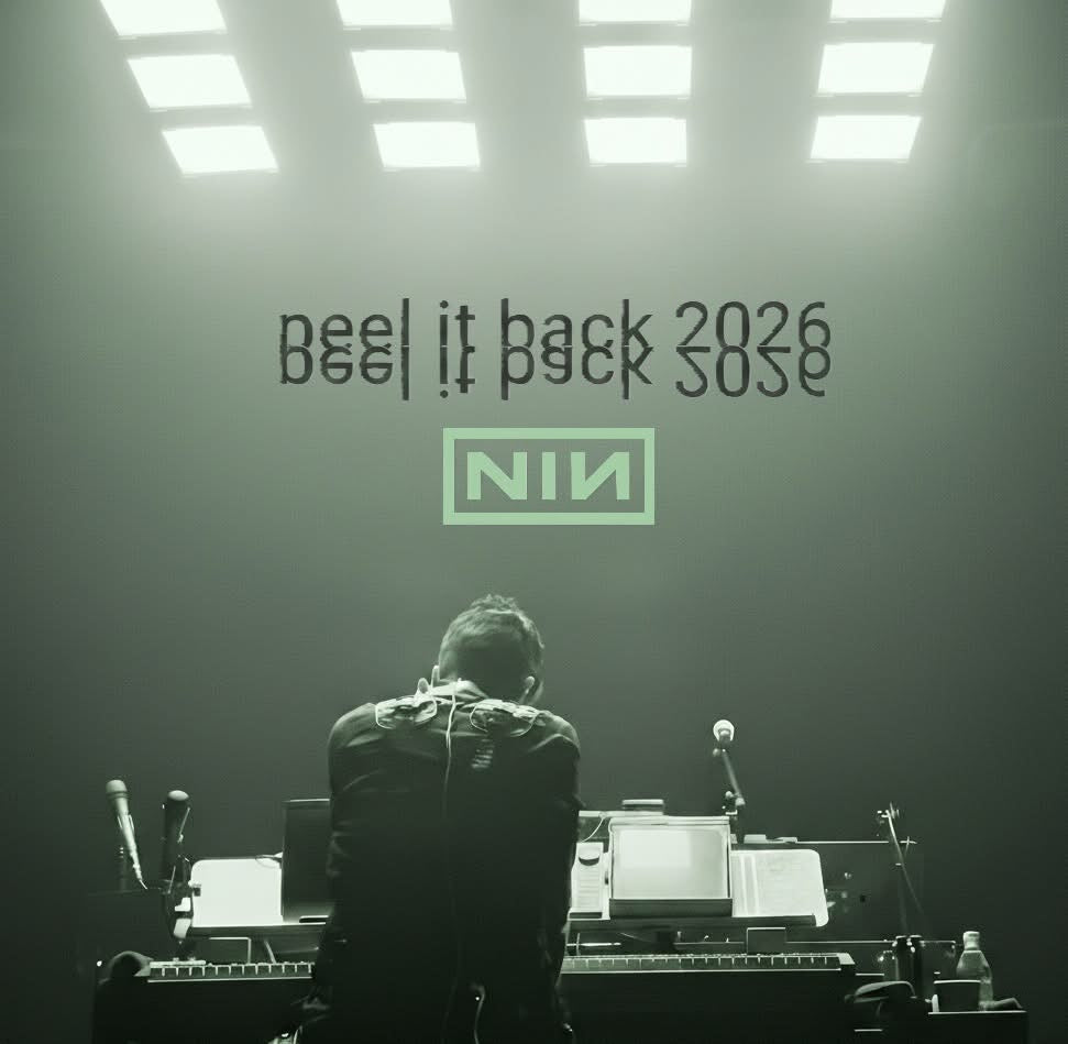 Nine Inch Nails Peel it Back 2026 Tour Stickers