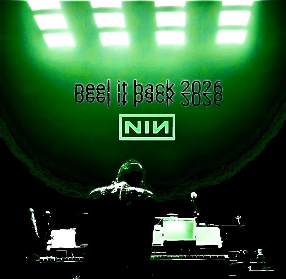 Nine Inch Nails Peel it Back 2026 Tour Stickers