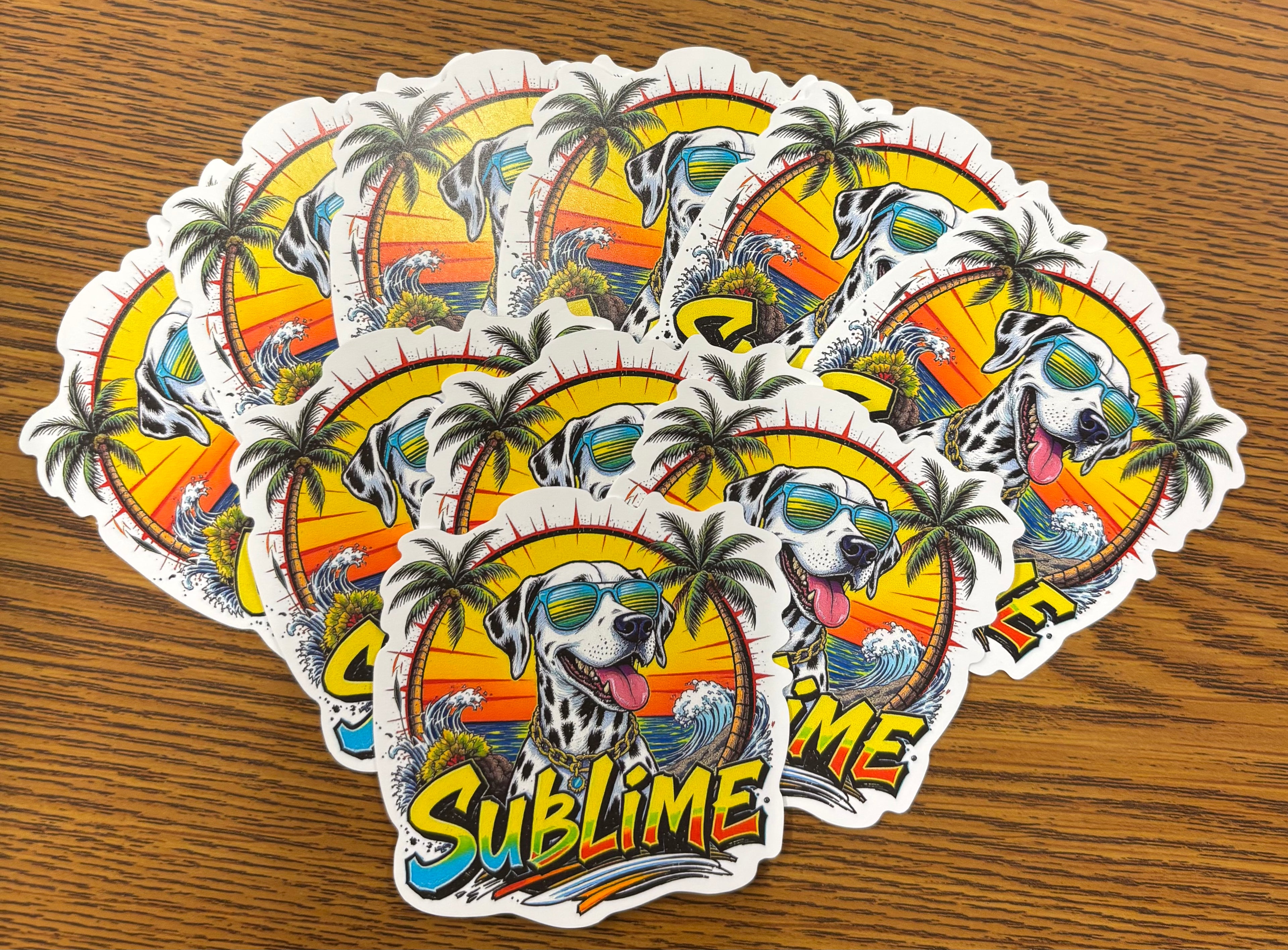 Sublime Lou Dog with Shades - 3" non-shiny