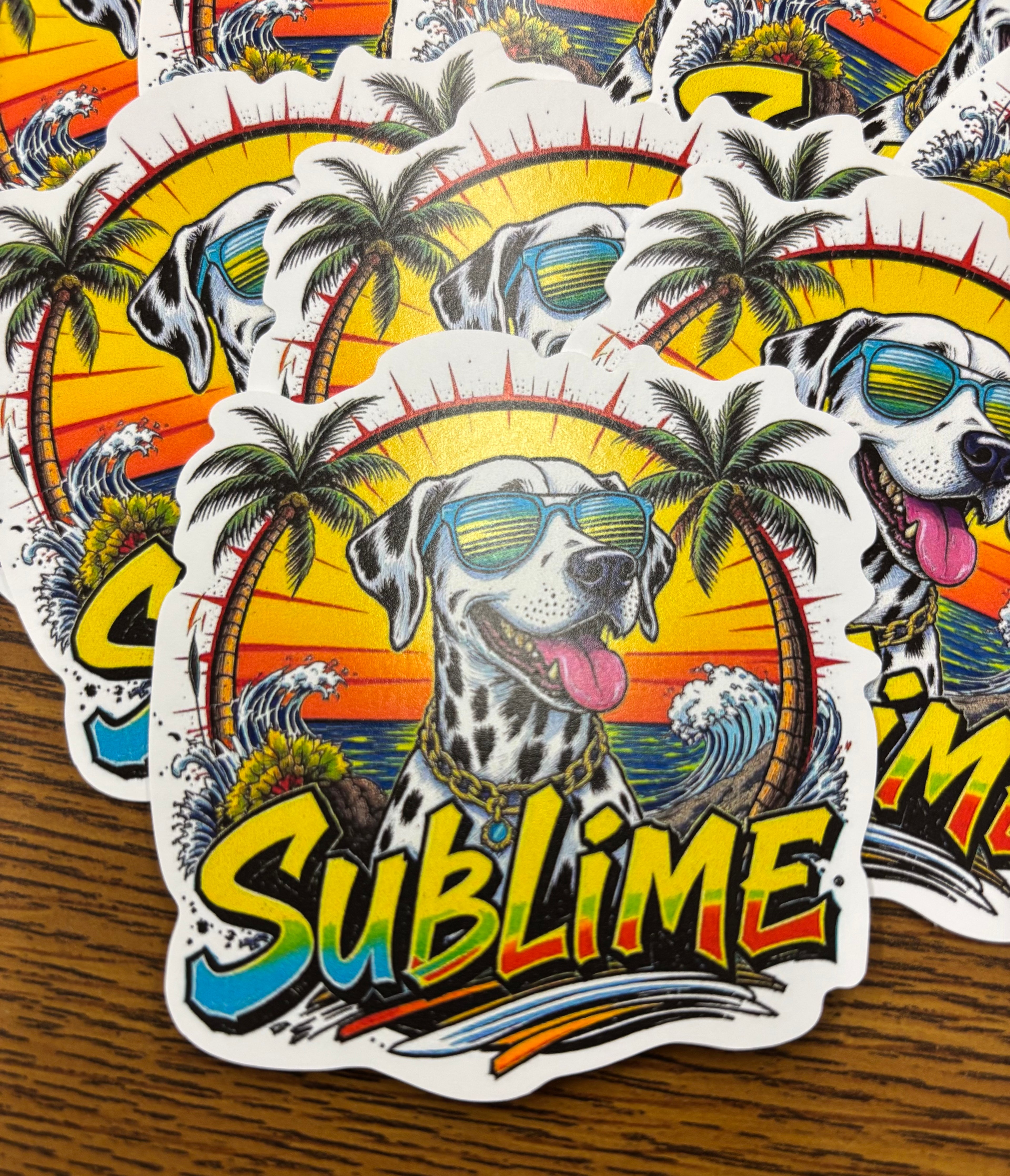 Sublime Lou Dog with Shades - 3" non-shiny