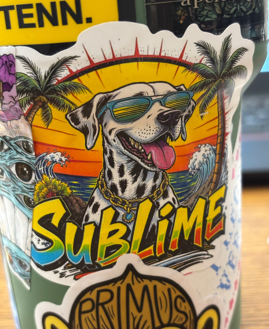 Sublime Lou Dog with Shades - 3" non-shiny