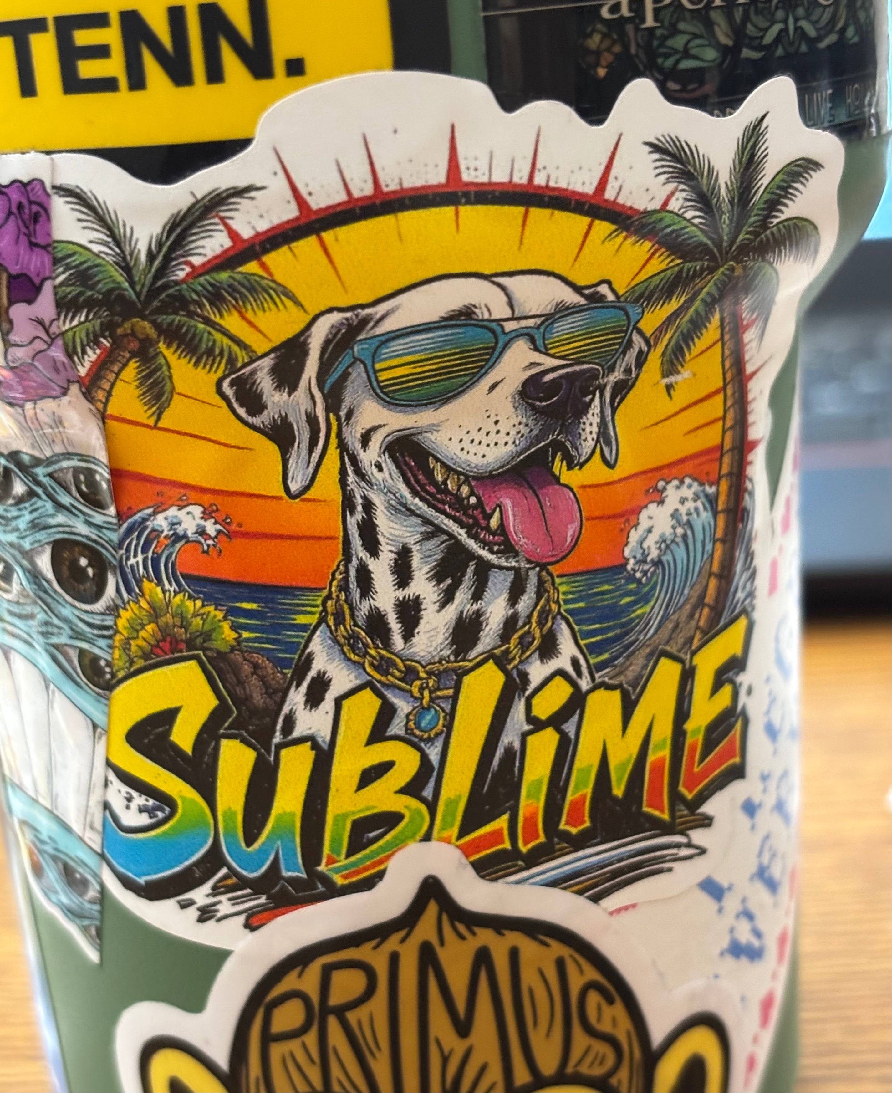 Sublime Lou Dog with Shades - 3" non-shiny